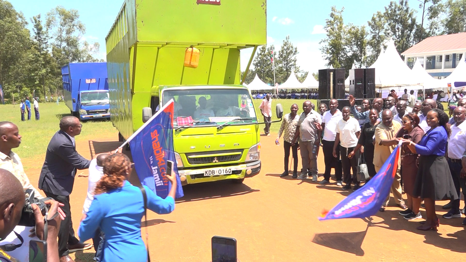 Kakamega Tanks Flagoff