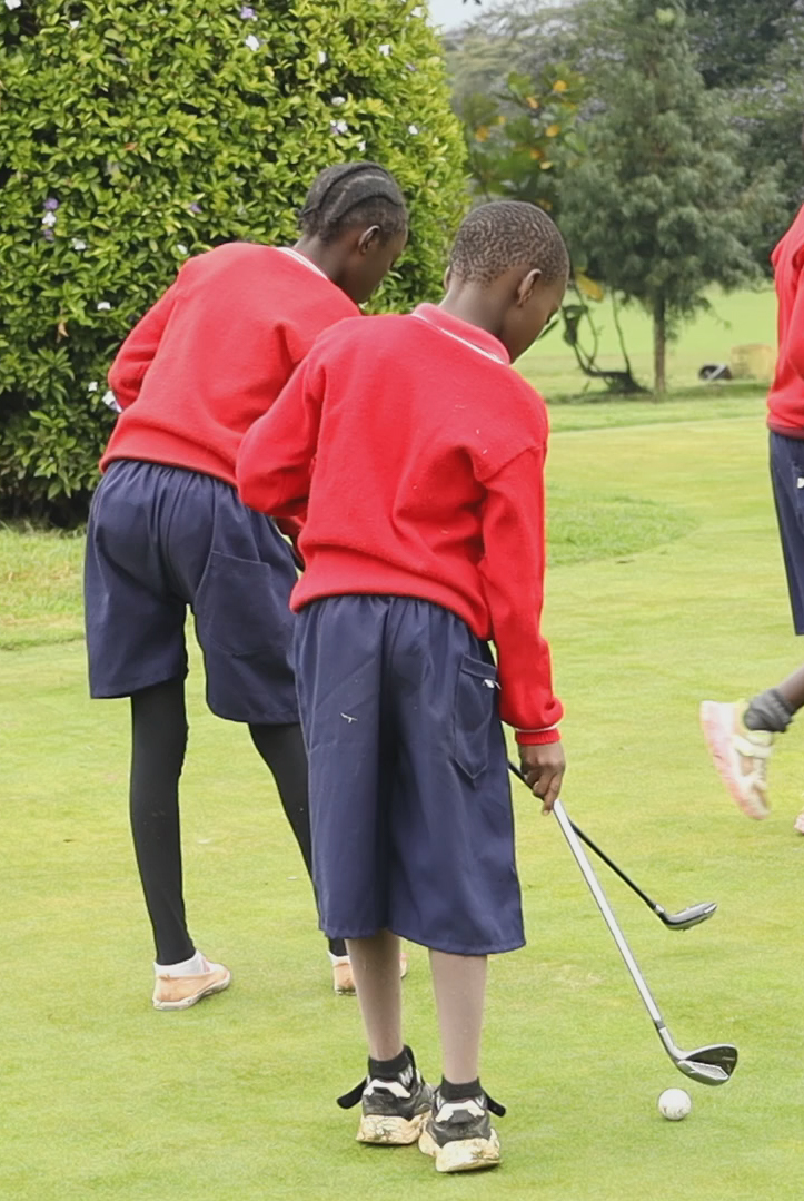 Kids at KidsToKids Charity Golf Tournament